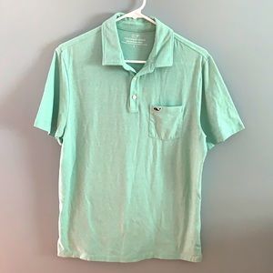 Vineyard Vines mint polo, men’s size S